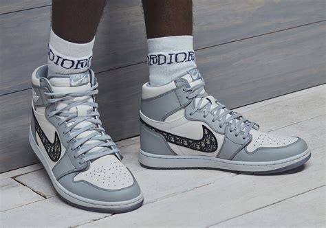 nike dior collab release date|Dior jordan 1 high sneakers.